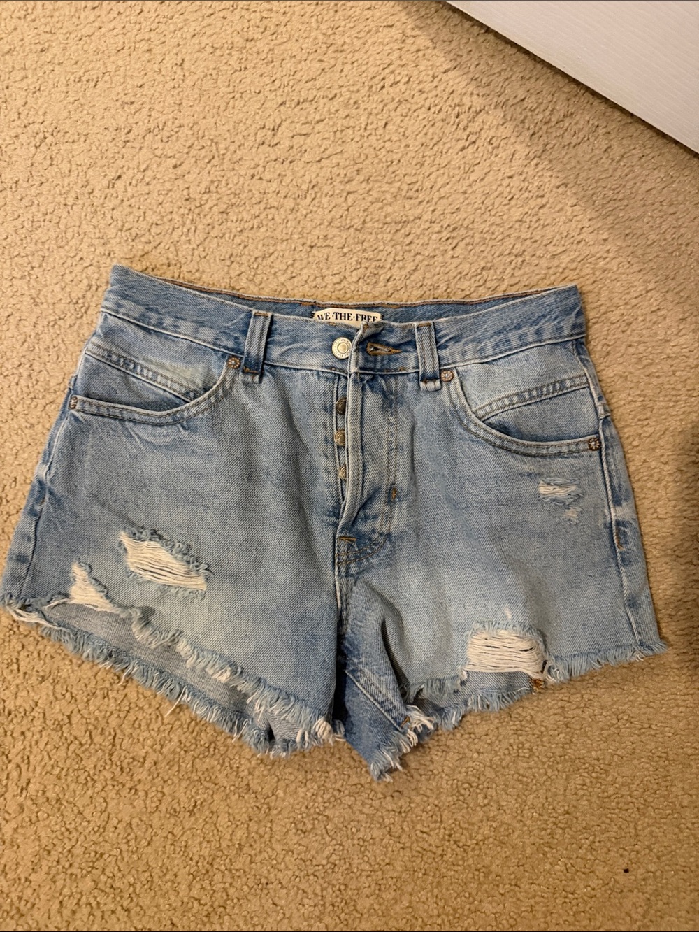 Free people Jean shorts
